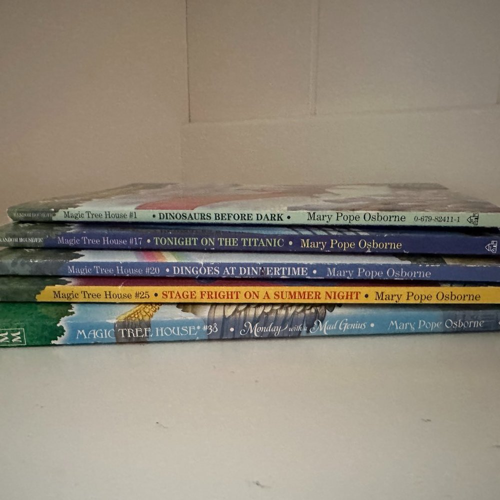 5 Magic Tree House Books - Picture 3 of 12
